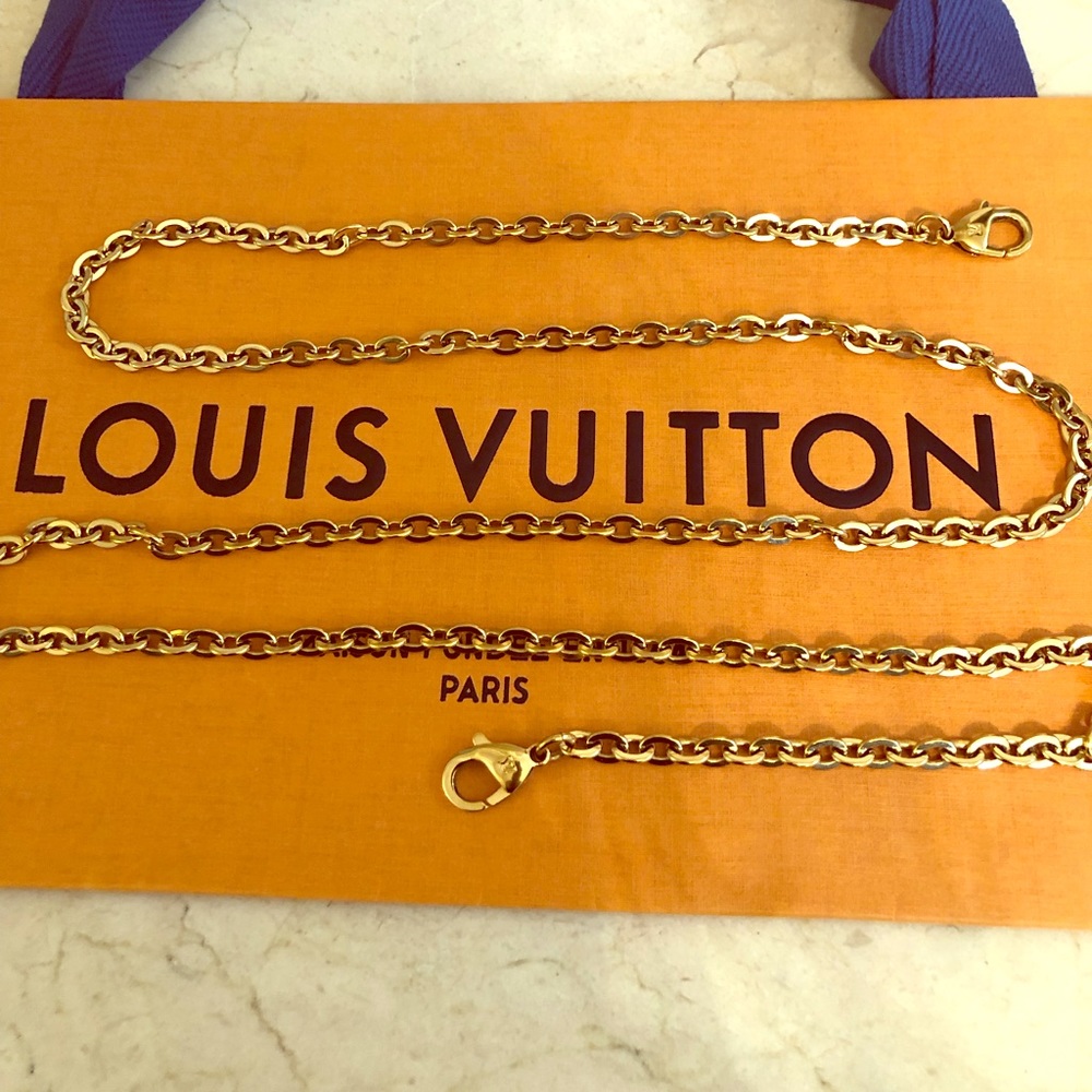 Louis Vuitton Crossbody Gold Chain